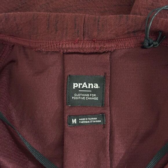 Prana Sunrise sporty lightweight buttery soft Dress maroon medium new - Picture 6 of 12